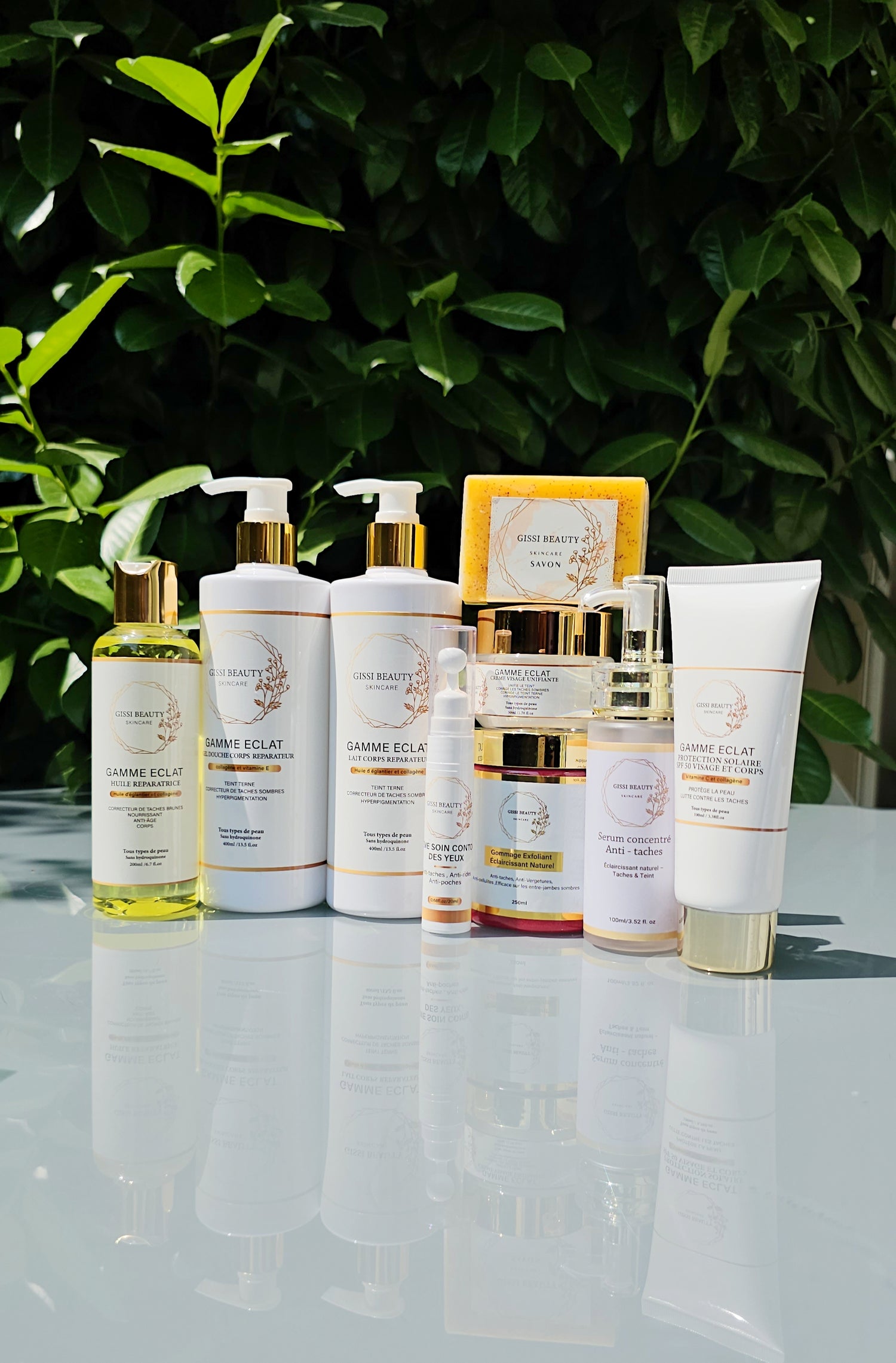 Gamme Complète visage et corps Eclat